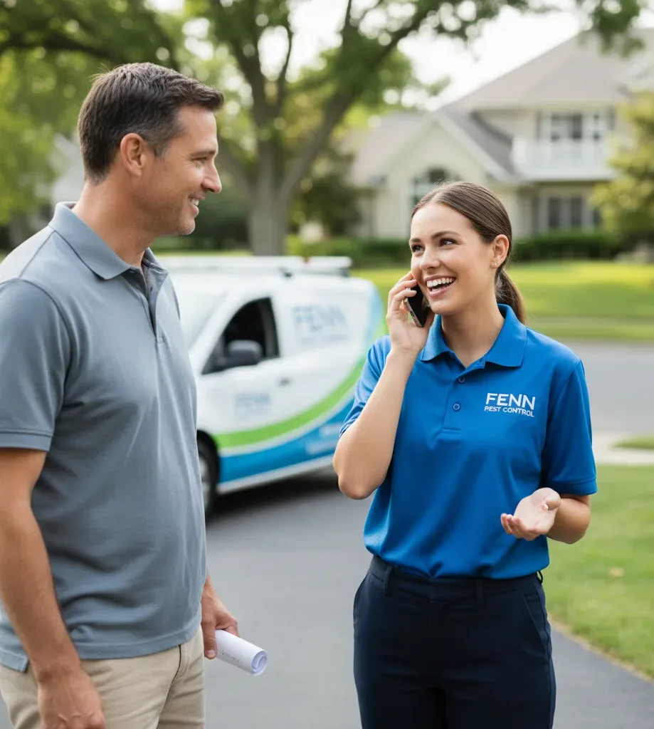Fenn Pest Control customer support in Belle